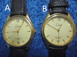 Limit, rannekello, tumman ruskea hihna, V1055