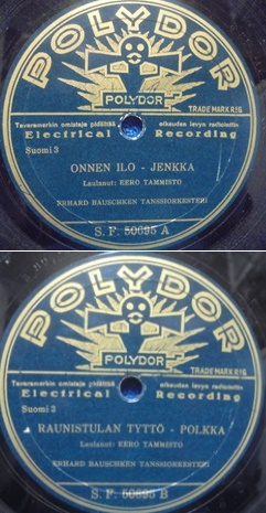 Eero Tammisto, Onnen ilo/ Raunistulan tytt�, Sellakka-��nilevy, M745