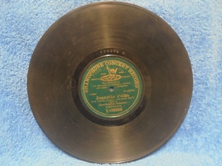Grammophon Orkester, Jeannette Polka, Sellakka-��nilevy, antiikki, M752