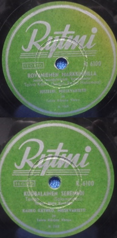 Justeeri/ Kauko K�yhk�, Rovaniemen markkinoilla/ Kuubalainen serenadi, M760