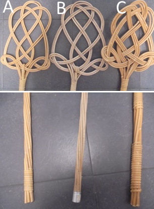 Rottinkinen vanha mattopiiska, S922