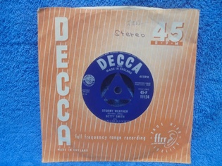 Betty Smith, Song of India/ Stormy Weather, 1959, mini LP, M767