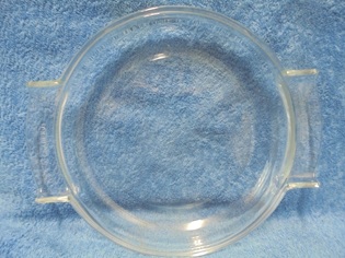 Pyrex de corning 454, kirkas lasinen kansi, A491