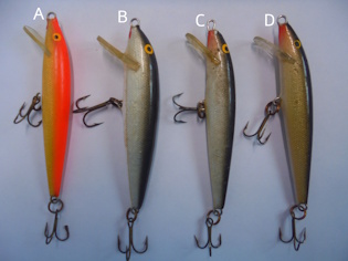 Rapala- uistin, vaappu, B621