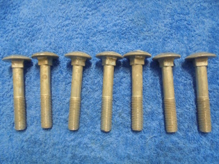 Lukkokantapultit, 7 kpl, 11x82mm, kupukannan halkaisija 29mm, T241