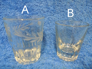 Kirkas snapsilasi, k�ytetyt tavarat, A1506