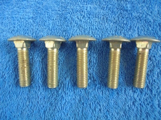 Lukkokantapultit 5 kpl, 10x45mm, kupukannan halkaisija 23mm, T240