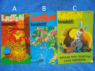 Lasten kuvalehti, 7/1972 tai 9/1974 tai 3/1975, L330