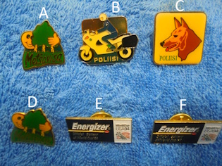 Pinssi, Mets�liitto- Poliisi- Energizer, R893