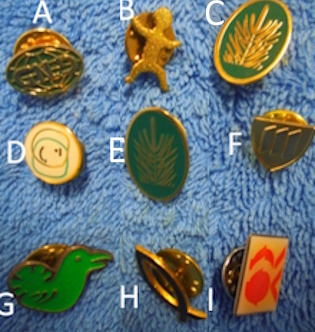 Pinssi, GNLD- Lapsi- Kasvi-Maanpuolustus- Lintu- Kala jne., R665