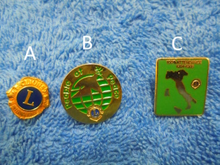 Lions-pinssi, international- people at peace- Italia l�sn�olo, R897