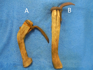 Vanha pokara, tukkikoukku, T225