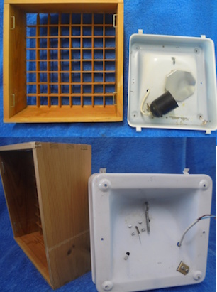 Puinen ritil�valaisin, kattolamppu, H151