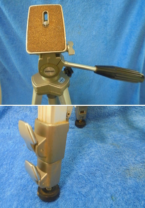 Velbon VEB-3, kamerajalusta, kolmijalka, B848