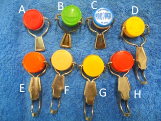 Pullon korkki, muovi/ metalli/ kumi, vintage, S920