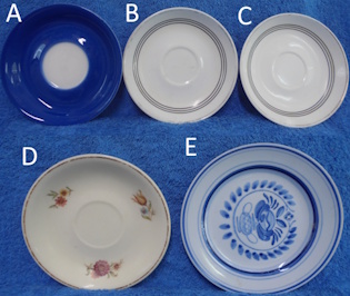 Arabia, pieni lautanen, Aita tai Minerva tai Kukka tai Blue Rose, A1731