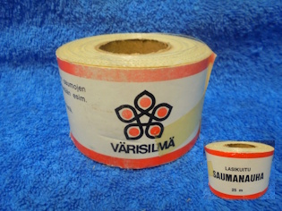 V�risilm�, vanha lasikuitusaumanaharulla 25m, T279