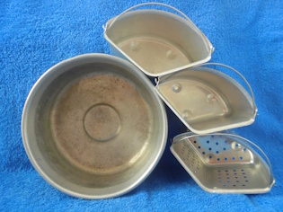 Alumiininen astiasetti 1+3, A600