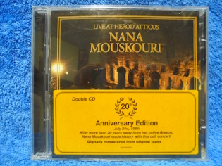 Nana Mouskouri, Live At Herod Atticus, 2004, CD-levy, M579