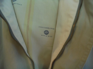 4 your casual wear, miesten harmaa hupullinen kes�takki, koko L, V1091