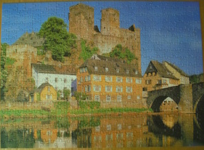 Landscape puzzle, palapeli, 500 palaa, E710