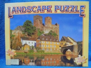 Landscape puzzle, palapeli, 500 palaa, E710