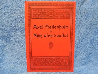 Nin olen kuullut, Fredenholm Axel, filosofia, K915