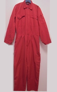 Tranemo Workwear 1100, punainen haalari koko L, Konnekuljetus Team, V552
