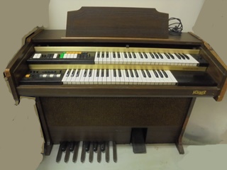 Hohner Symphonie D88, s�hk�urut, vintage, B729