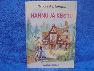 Hannu ja Kerttu, ta-vu-vii-va-kir-ja, mukaillut Kincaid Lucy, K1989
