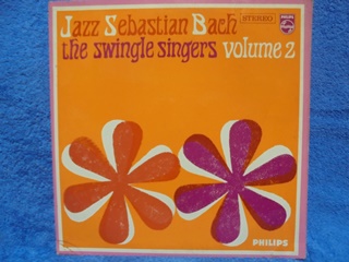 The Swingle Singers- Jazz Sebastian Bach volume 2, LP-levy, R918