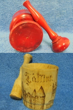 Puinen mortteli ja sauva, huhmare, Punainen tai Tallinn 2002, A1807