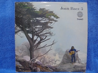 Joan Baez/ 5, 1964, LP- levy, vanhat/ kytetyt levyt, R928