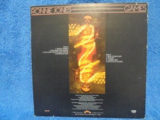 Ronnie Jones, Games, 1980, LP-levy, R993