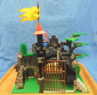 Lego System, 6076, Dark Dragon's Den,1993. ohjekirja, E217