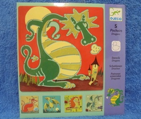 Djeco, sapluunat 5kpl/pkt, Lohikrme, design Gwen Keraval, E264