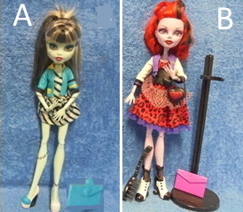 Monster High Doll, Picture Day, Frankie Stein tai Operetta, E408