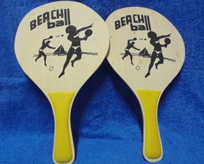 Beach Ball mailat 2kpl, vaneri/ muovi, E5
