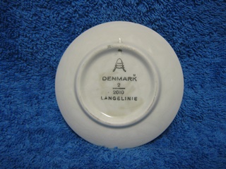 Royal Copenhagen, mini seinlautanen, Langelinie- Merenneito, S817