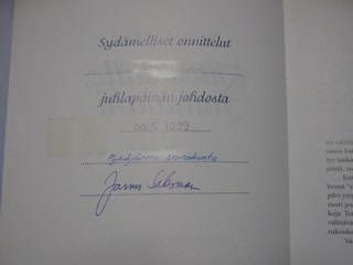 Kiitos sulle Jumalani, Vinl Tauno, K2983