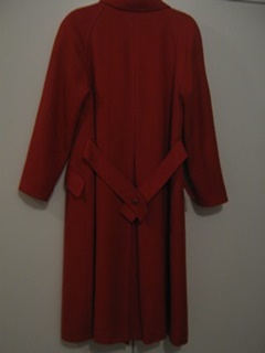 Lacoda, naisten villakangas takki, punainen C38 tai harmaa D20, V573