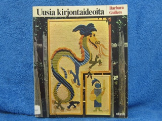 Uusia kirjontaideoita, Gullers Barbara, kytetyt kirjat, K1477