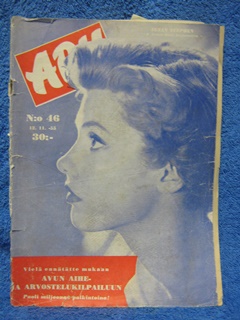 Apu 1955 N:o 46, kansikuvassa Susan Stephen, L147