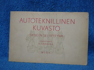 Autoteknillinen kuvasto sanoin selitettyn, toim. Kahrama H., K888