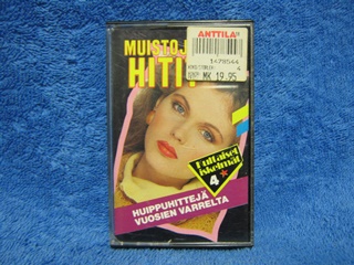 Kultaiset iskelmt 4- Muistojen hitit, 1989, c-kasetti, R474