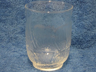 Arcoroc, juomalasi, Fleur, käytetty lasi, A353