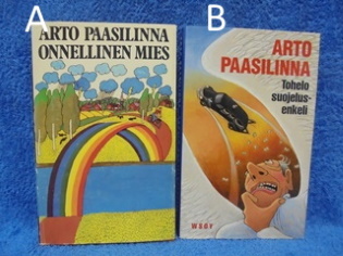 Onnellinen mies 1977 tai Tohelo suojelusenkeli 2004, Paasilinna Arto, K1004