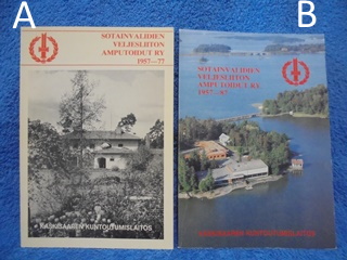 Sotainvalidien veljesliiton amputoidut ry, A. 1957-77 ja B. 1977-87, K1317