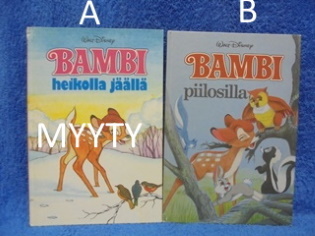Bambi piilosilla 1986, Disney Walt, K1689