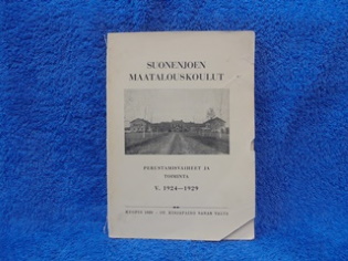 Suonenjoen maatalouskoulut, Perustamisvaiheet ja toiminta v. 1924-1929, K1768